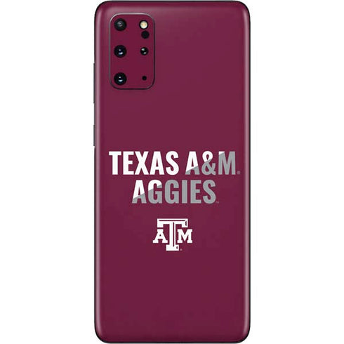 Texas A&M University Aggies Galaxy S20 Plus Skin