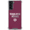 Texas A&M University Aggies Galaxy S21 5G Clear Case