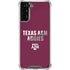 Texas A&M University Aggies Galaxy S21 Plus 5G Clear Case