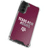 Texas A&M University Aggies Galaxy S21 Plus 5G Clear Case