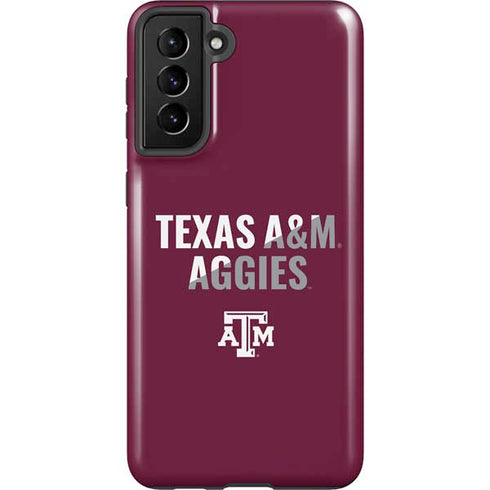 Texas A&M University Aggies Galaxy S21 Plus 5G Pro Case