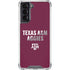 Texas A&M University Aggies Galaxy S22 Clear Case