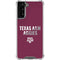 Texas A&M University Aggies Galaxy S22 Plus Clear Case