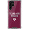 Texas A&M University Aggies Galaxy S22 Ultra Clear Case