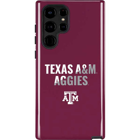 Texas A&M University Aggies Galaxy S22 Ultra Pro Case