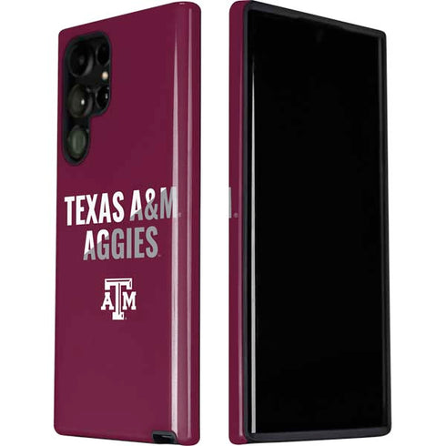 Texas A&M University Aggies Galaxy S22 Ultra Pro Case