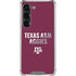 Texas A&M University Aggies Galaxy S23 Clear Case