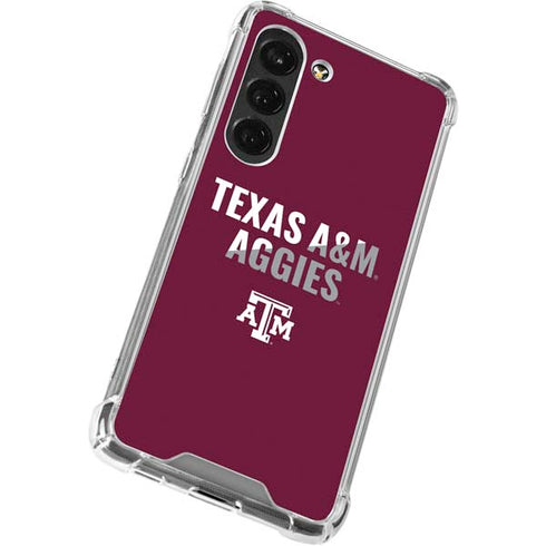Texas A&M University Aggies Galaxy S23 Clear Case