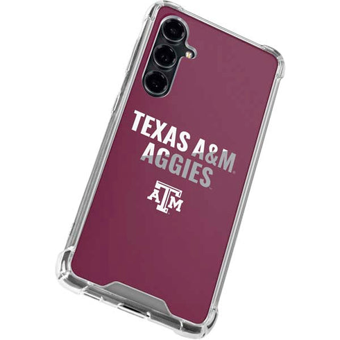 Texas A&M University Aggies Galaxy S23 FE Clear Case