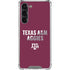 Texas A&M University Aggies Galaxy S23 Plus Clear Case
