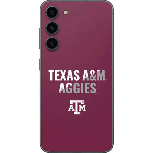 Texas A&M University Aggies Galaxy S23 Plus Skin