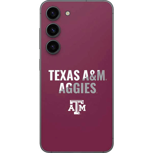 Texas A&M University Aggies Galaxy S23 Skin