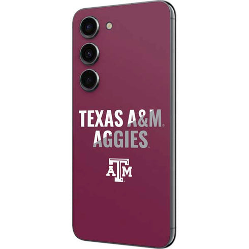 Texas A&M University Aggies Galaxy S23 Skin