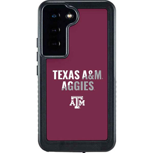 Texas A&M University Aggies Galaxy S23 Waterproof Case