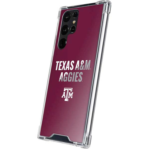 Texas A&M University Aggies Galaxy S24 Ultra Clear Case