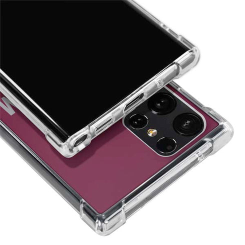 Texas A&M University Aggies Galaxy S24 Ultra Clear Case