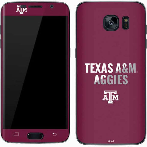Texas A&M University Aggies Galaxy S7 Skin