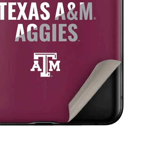 Texas A&M University Aggies Galaxy Z Flip Skin