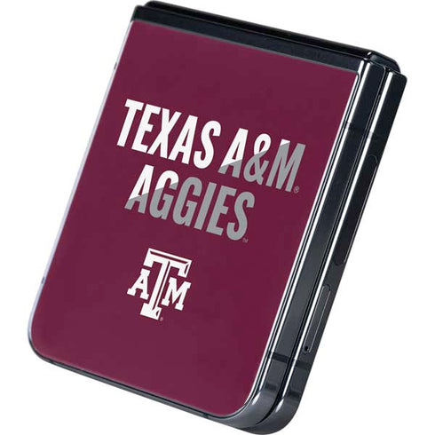 Texas A&M University Aggies Galaxy Z Flip5 5G Skin