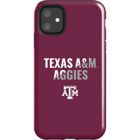Texas A&M University Aggies iPhone 11 Impact Case