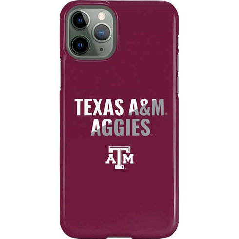 Texas A&M University Aggies iPhone 11 Pro Lite Case