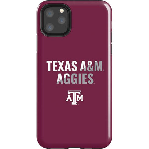 Texas A&M University Aggies iPhone 11 Pro Max Impact Case
