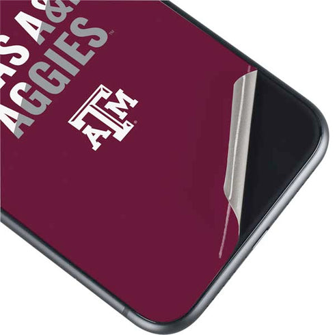 Texas A&M University Aggies iPhone 11 Skin