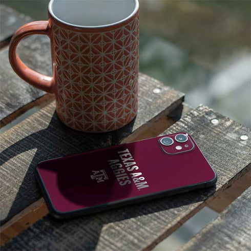 Texas A&M University Aggies iPhone 11 Skin