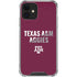 Texas A&M University Aggies iPhone 12 Clear Case