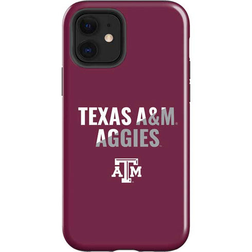 Texas A&M University Aggies iPhone 12 Impact Case