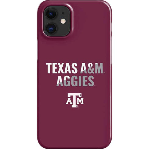 Texas A&M University Aggies iPhone 12 Mini Lite Case