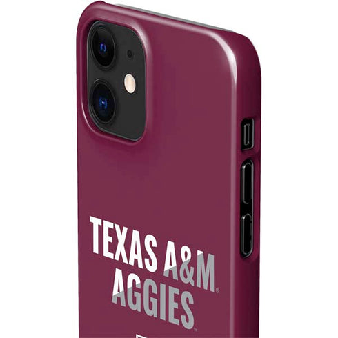 Texas A&M University Aggies iPhone 12 Mini Lite Case