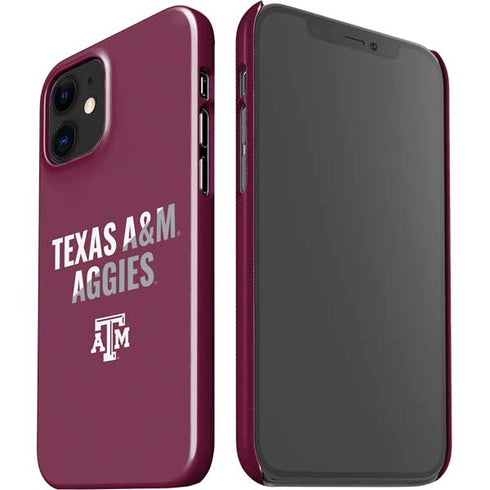 Texas A&M University Aggies iPhone 12 Mini Lite Case