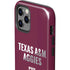 Texas A&M University Aggies iPhone 12 Pro Impact Case