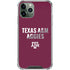 Texas A&M University Aggies iPhone 12 Pro Max Clear Case