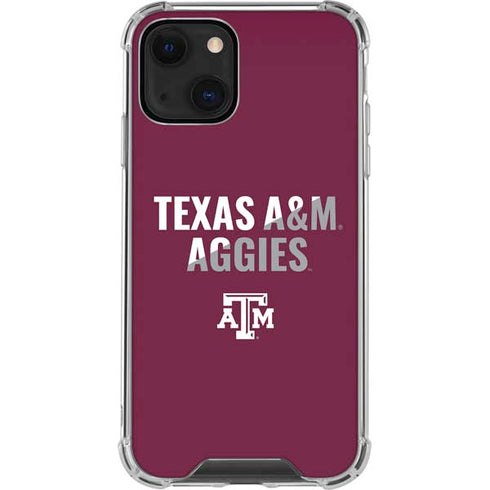Texas A&M University Aggies iPhone 13 Clear Case