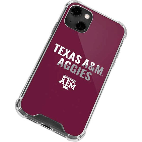 Texas A&M University Aggies iPhone 13 Clear Case