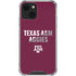Texas A&M University Aggies iPhone 13 Mini Clear Case