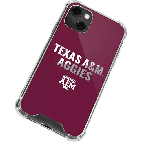 Texas A&M University Aggies iPhone 13 Mini Clear Case