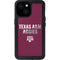 Texas A&M University Aggies iPhone 13 Mini Waterproof Case