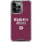 Texas A&M University Aggies iPhone 13 Pro Clear Case