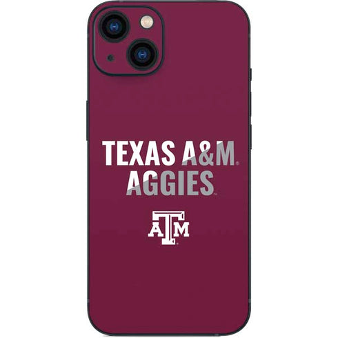 Texas A&M University Aggies iPhone 13 Skin