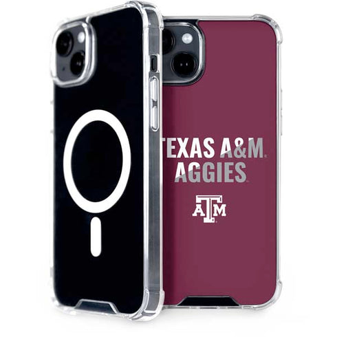 Texas A&M University Aggies iPhone 15 MagSafe Case