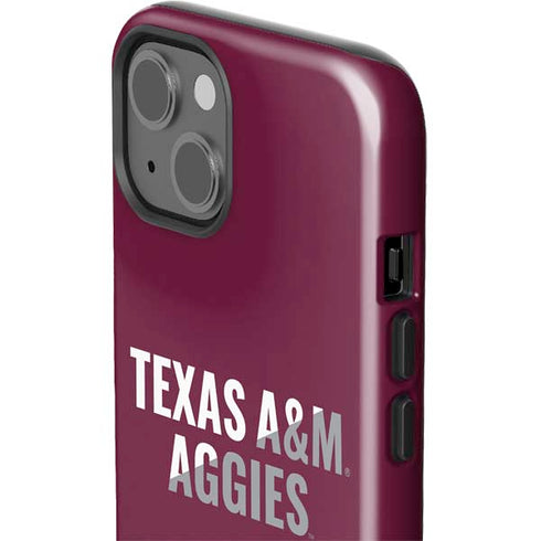 Texas A&M University Aggies iPhone 15 Impact Case