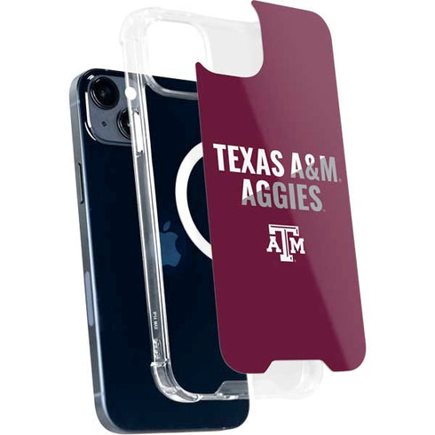 Texas A&M University Aggies iPhone 14 Plus MagSafe Case