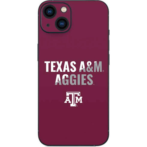 Texas A&M University Aggies iPhone 15 Plus Skin