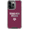 Texas A&M University Aggies iPhone 14 Pro Clear Case