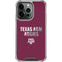 Texas A&M University Aggies iPhone 14 Pro Clear Case