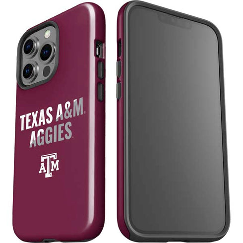 Texas A&M University Aggies iPhone 14 Pro Impact Case