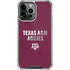 Texas A&M University Aggies iPhone 14 Pro Max Clear Case